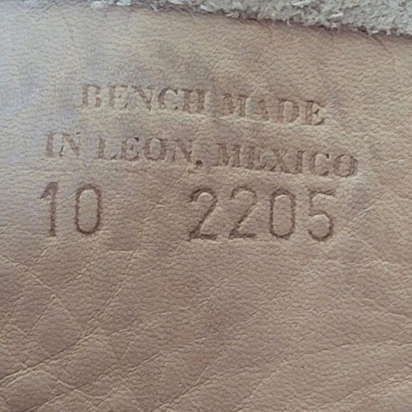 Bed Stu Cobbler Series Bench Leather Distressed Ankle Boots. Size 10 - Picture 11 of 12